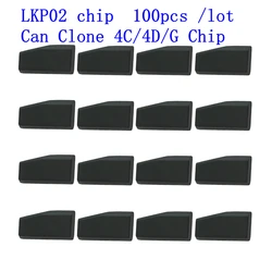 10pcs/100pcs LKP 02 LKP-02 transponder chip can clone 4C/4D/G chip via Tango&KD-X2 copy ID46 Chip for Programmer Blank Chip