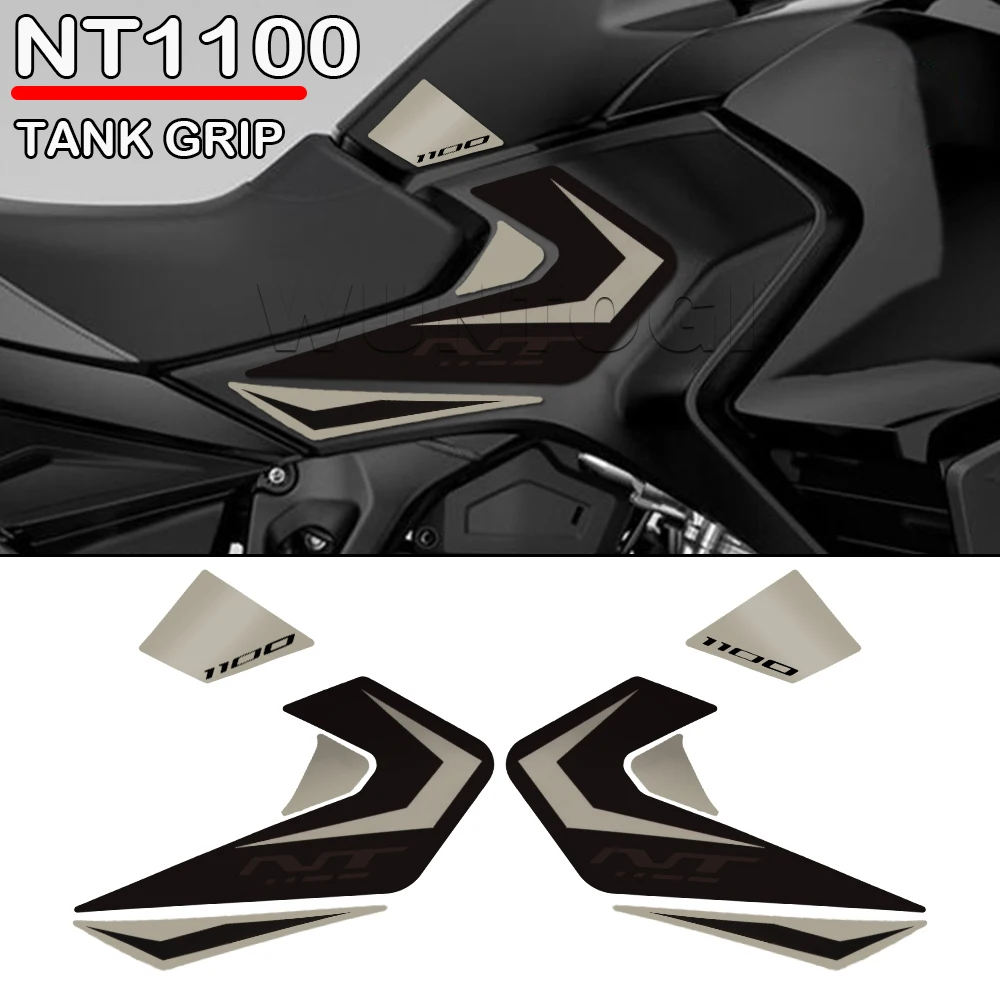 

Боковая подкладка для резервуара NT1100 для HONDA NT 1100 NT1100 2022, наколенники для резервуара, Защитная Наклейка для резервуара