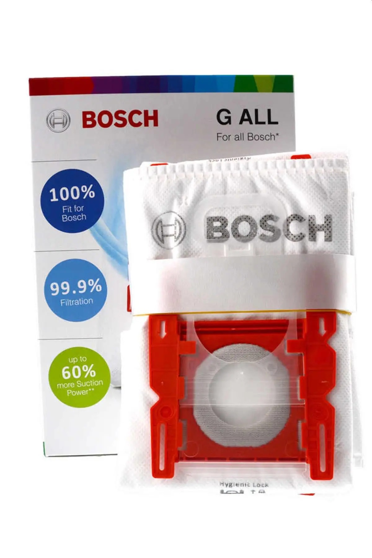 Type G ALL PowerProtect Dustbags Replacement Bosch BSG6192CH Vacuum Cleaner - 4 Pieces - BBZ41FGALL