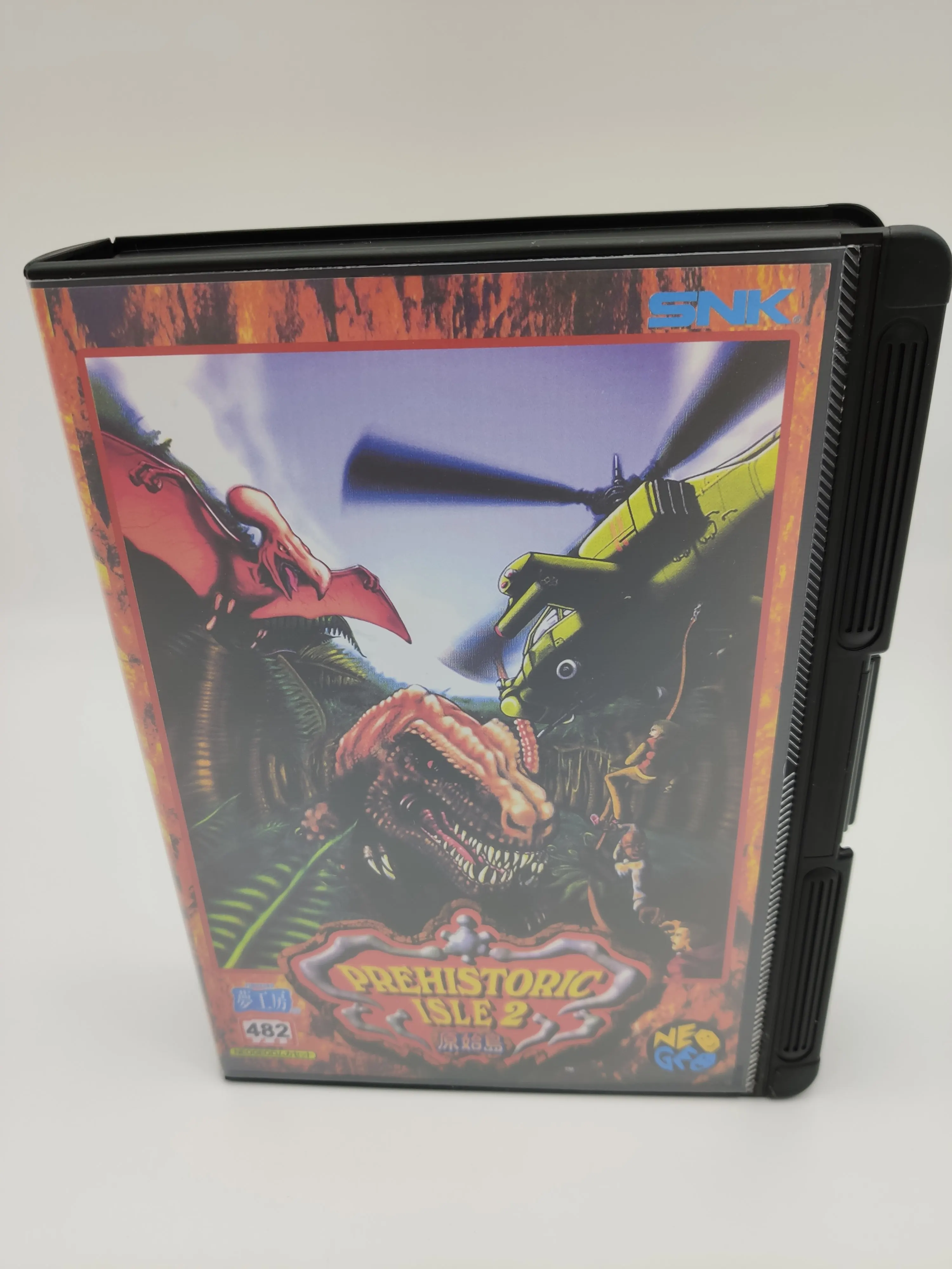 SNAP LOCK BOX + INSERT PREHISTORIC ISLE 2 JAPAN NEO GEO AES NEW