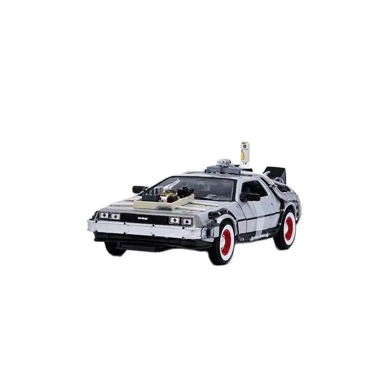 Back to the Future Series 3 Metal Model Car Legend Delorean 1:24Ölçek ,18 x 8 x 5 cm ,