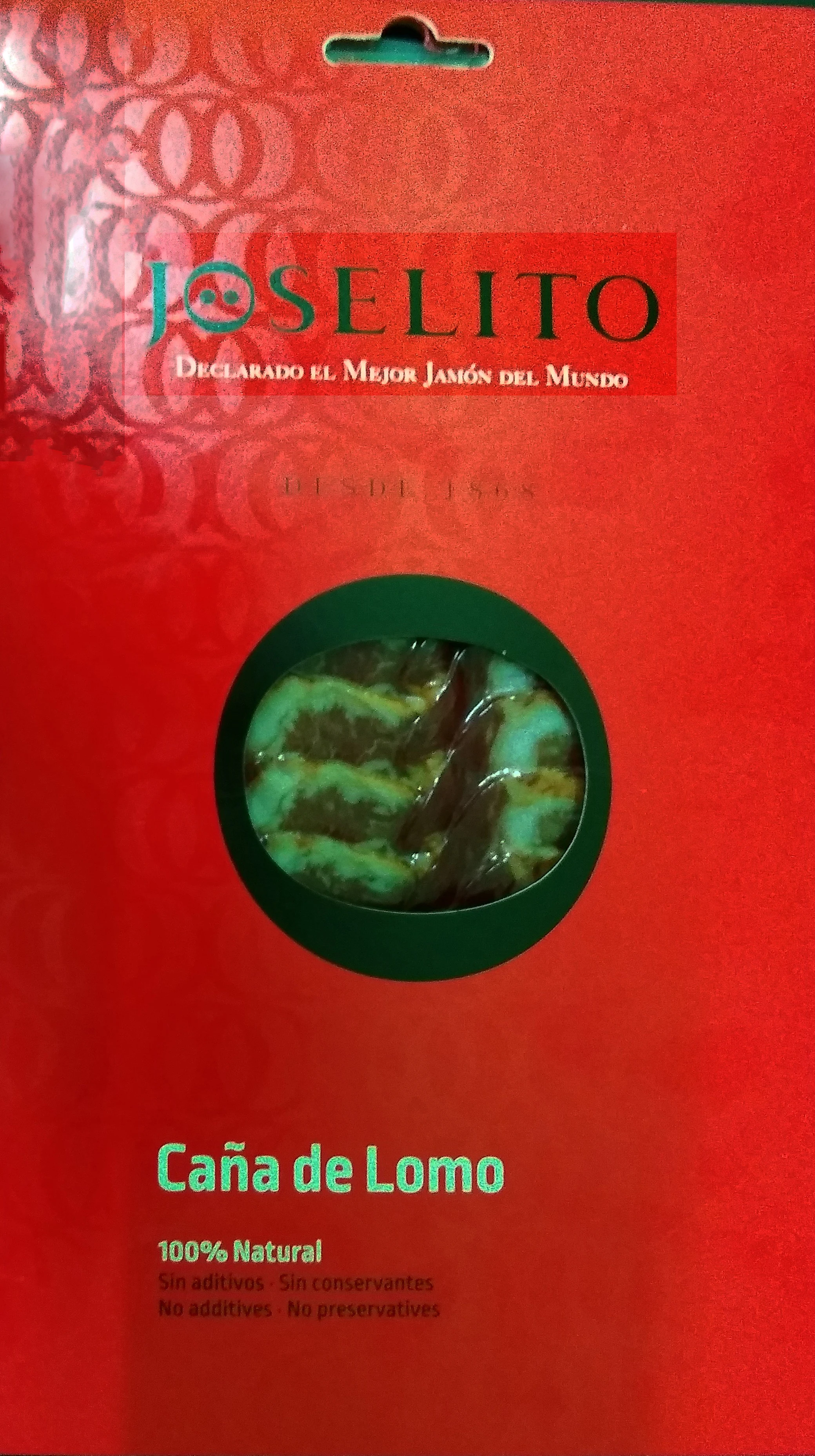 Joselito/laska żołądź bez kości/100% naturalna/wkładka/hiszpania