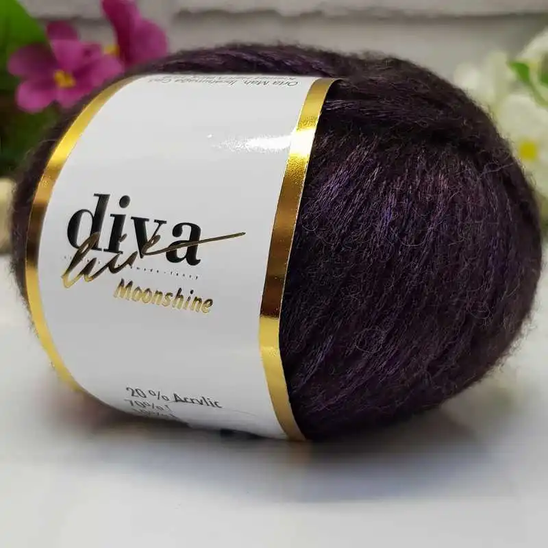 Lana Merino Knitted Yarn - 6 Color Options - 115 Meters (50gr) - Diva Moonshine - Acrylic - Polyamide - Cardigan - Amigurumi - Beret - Scarves -