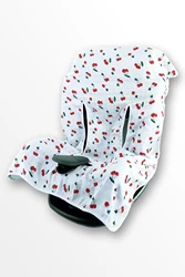 24 Different Colors & Patterns Organic Cotton Muslin Car Seat Cover 100% Cotton Baby Newborn Quality Made in Turkey