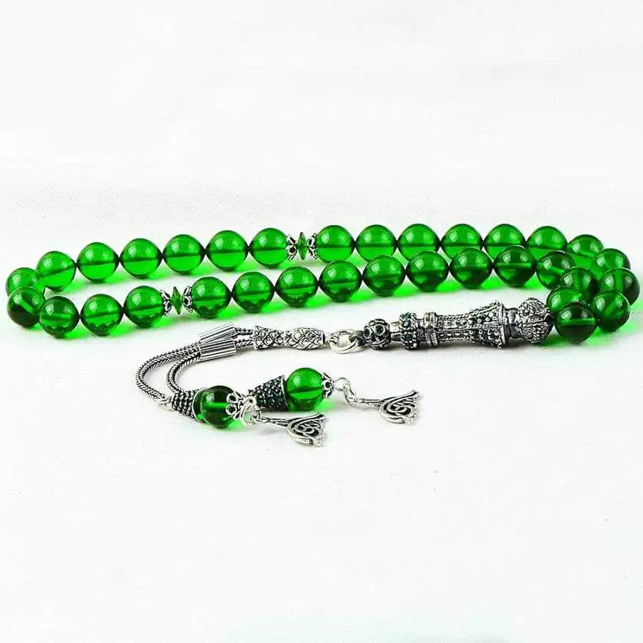 Bakalite Green Rosary Stylish Design That Provides Long-term Good Quality And Durability Luxury New Prayer Dirt-Resistant