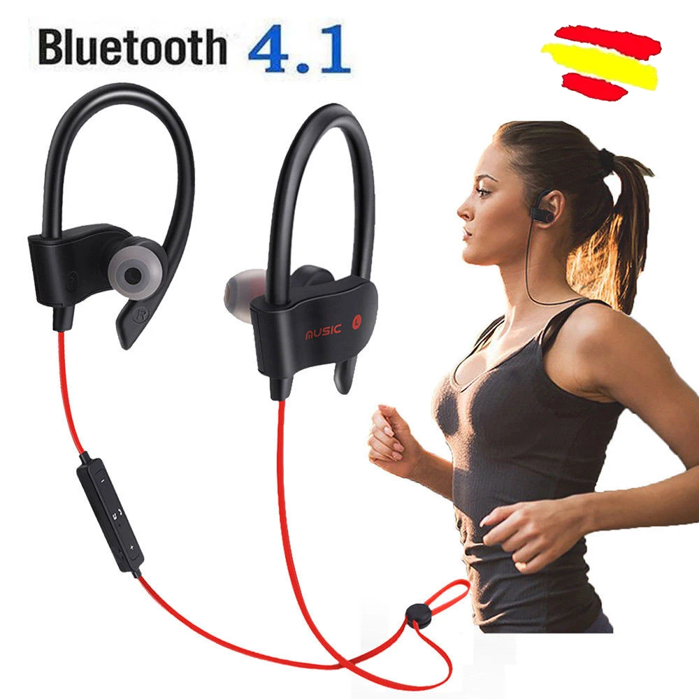 HEADPHONES Bluetooth 4.1 Sport Stereo Handsfree SPORTS Microfono MUSIC