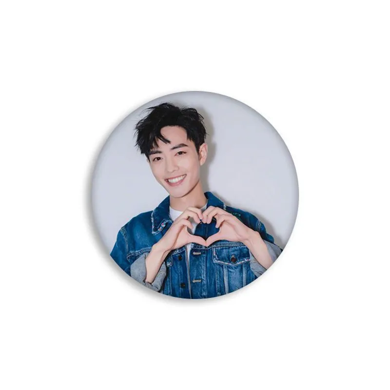 Xiao Zhan Star Acrylic Brooch The Untamed Wei Wuxian Cute Badge On Backpack Decoration Men Women Lapel Pins Jewelry Accessories