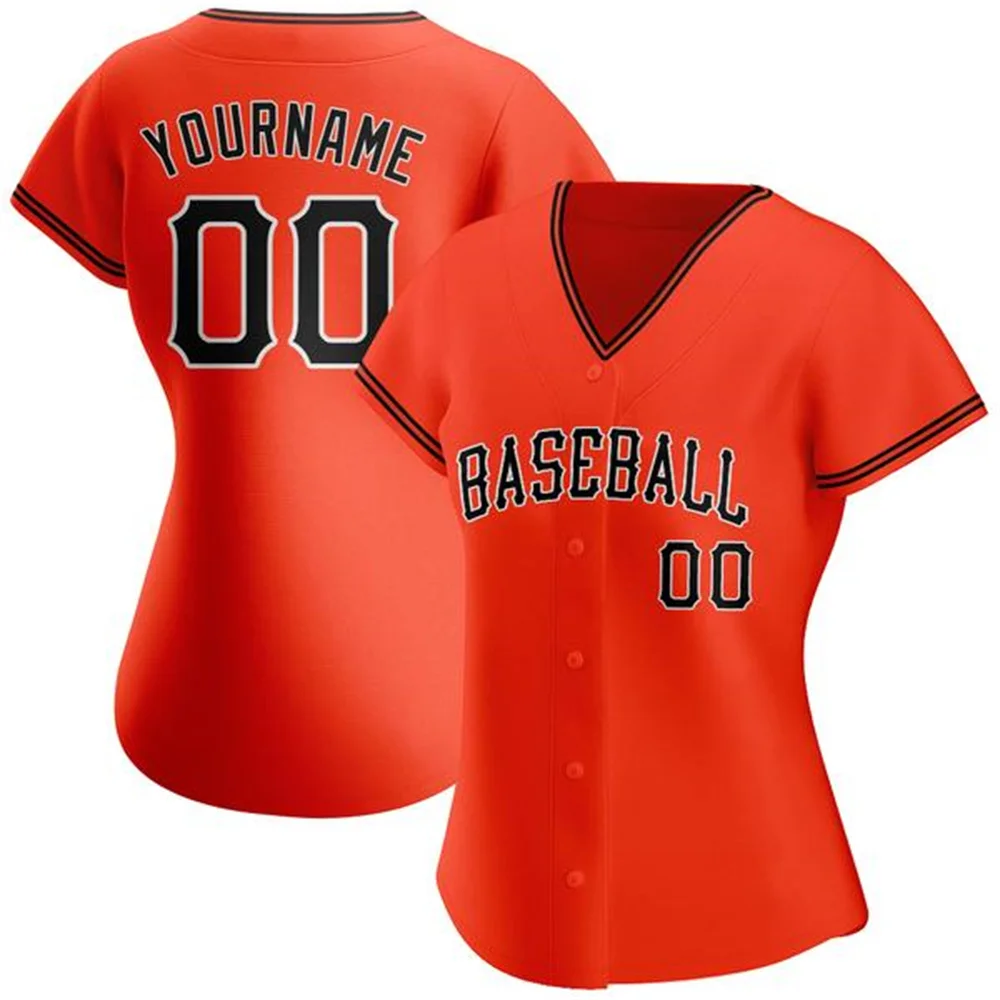 Custom Baseball Jersey Personalized Printed Team Name/Numbers Breathable Soft Durable Quick-dry Sportswear for Women Party