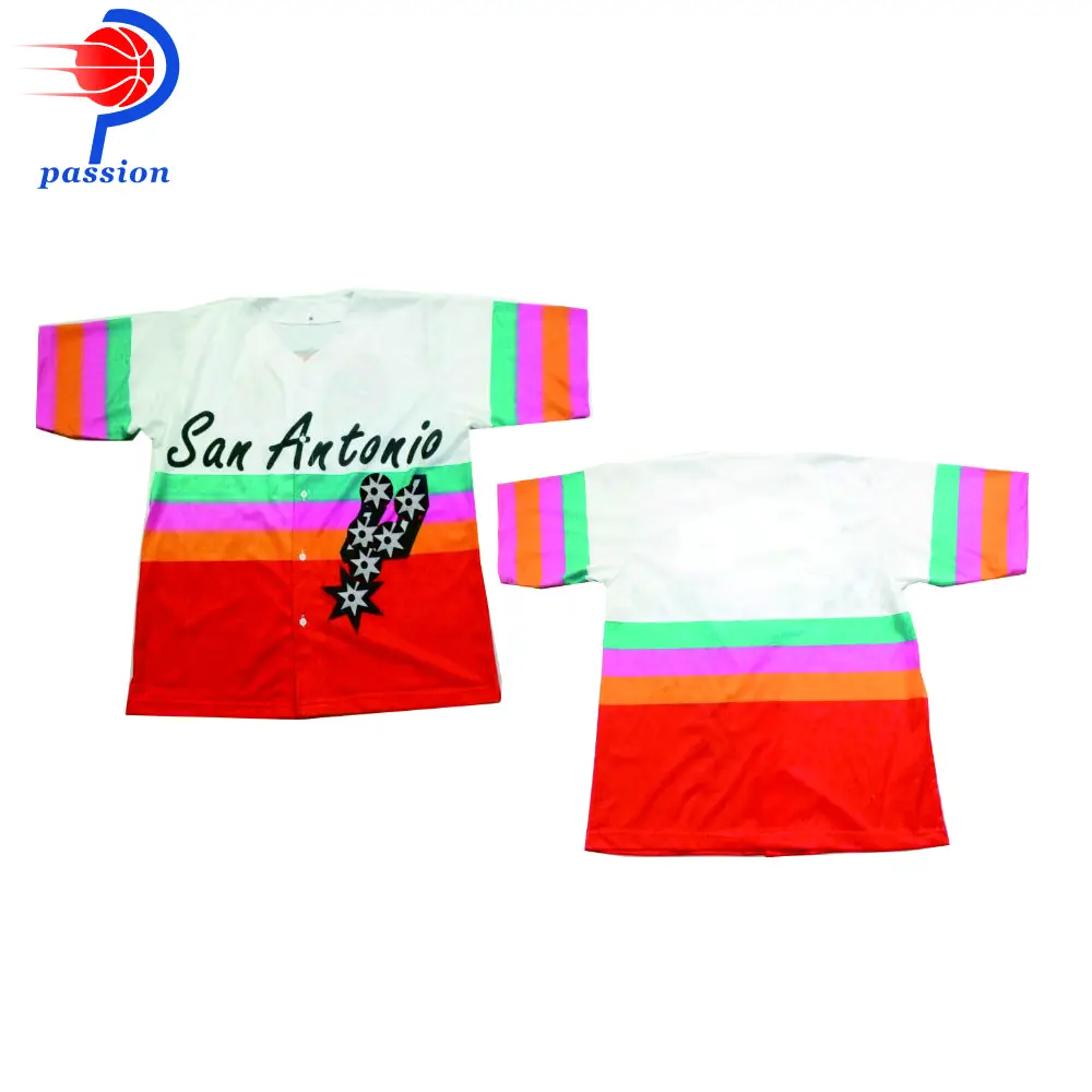 

5 PCS San Antonio Baseball Shirt - Custom Personalized Player Names - Youth/Adult Sizes