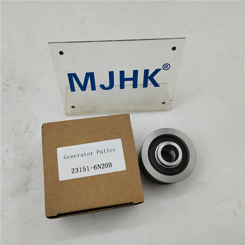 

MJHK Auto Engine Clutch Pulley 23151-6N20B 23151-6N20A For X-Trail Primera Wagon Primera Estate Hatchback Teana I 23151-6N200