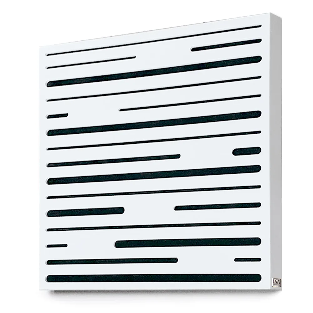 BASSTRAP PRO60 - Acoustic Panel 60x60cm Music Studio diffuser Soundproof Foam & Wood