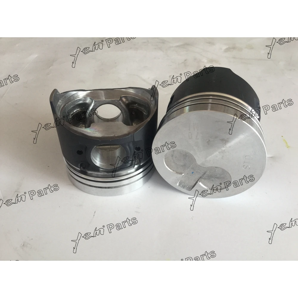 For Yanmar 2TNV70 piston 0.5 with piston ring 0.5