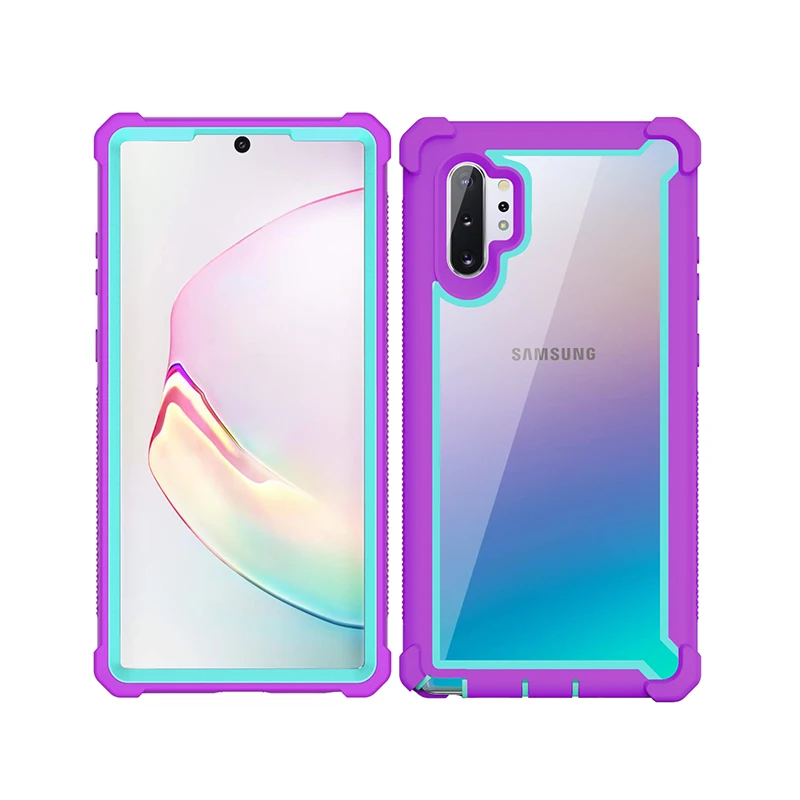 Shockproof TPU Case For Samsung Galaxy S10 S20 S21 Plus Ultra FE Note 10 20 A12 A32 A52 A51 A71 A20 A21S Rubber Bumper Cover