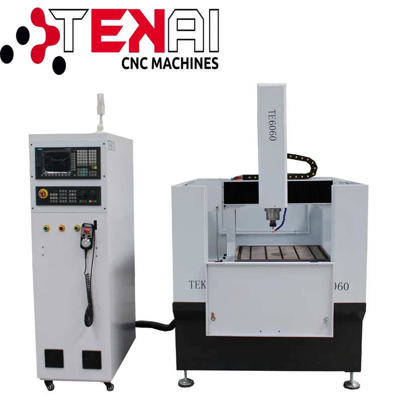 high precision 6060 cnc milling machine with half-closed furniture manufacturing machinery cutting machine desktop