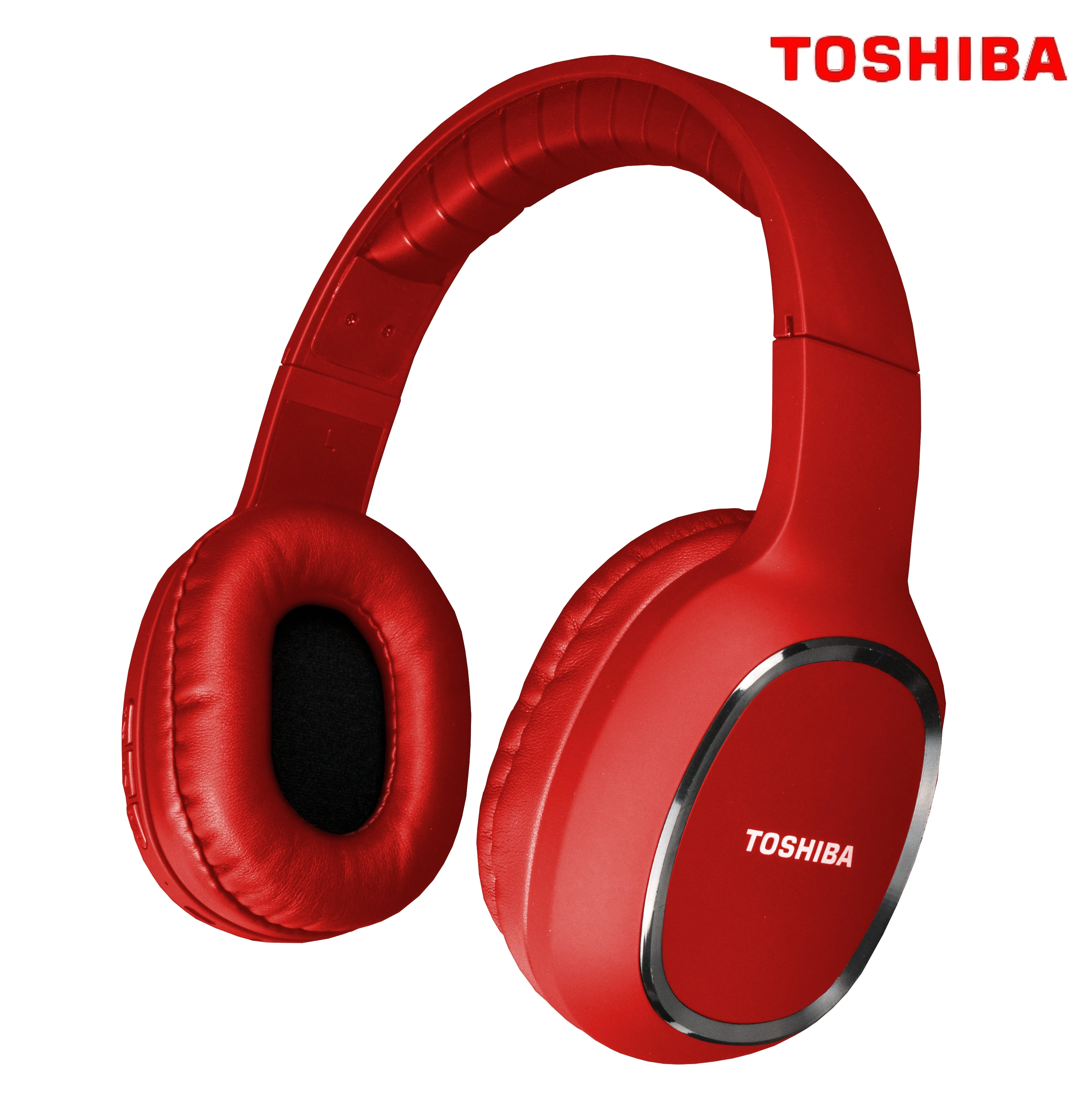 AURICULARES DE DIADEMA INALAMBRICOS TOSHIBA RZE-BT160H - ESTEREO - ROJO