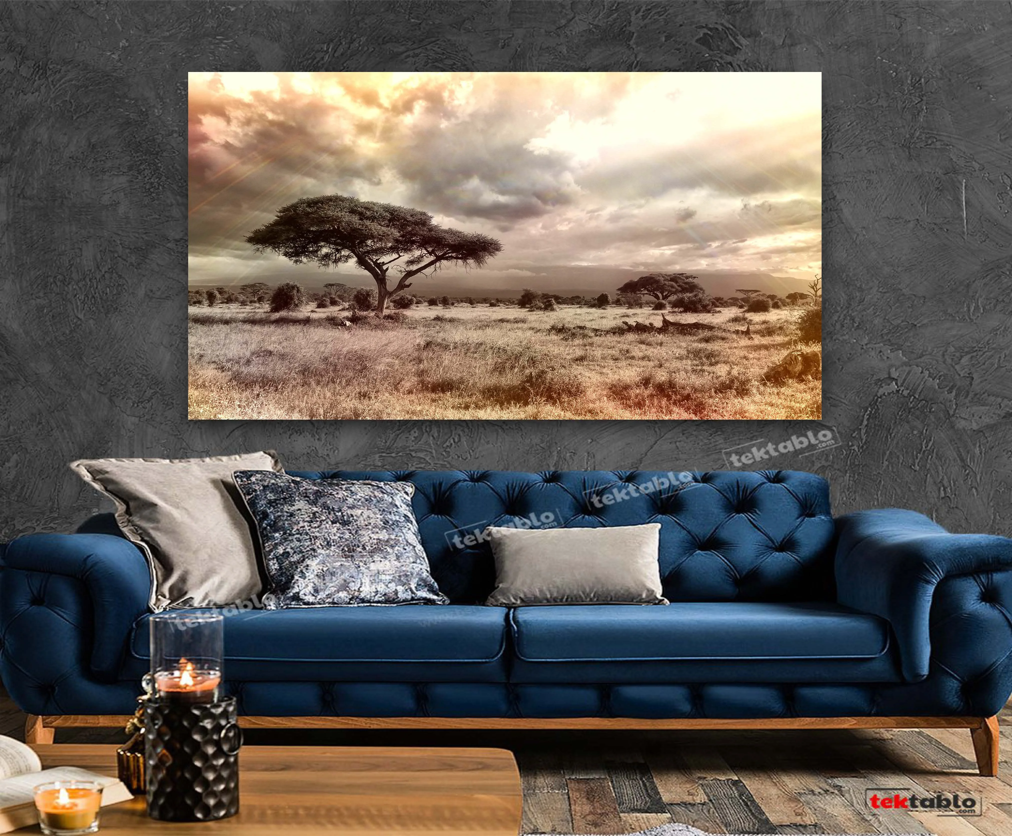 

PRESTIJHOME African Nature Painting, Themed Decorative Canvas,Exotic, İnteresting,Fast Delivery From Turkey