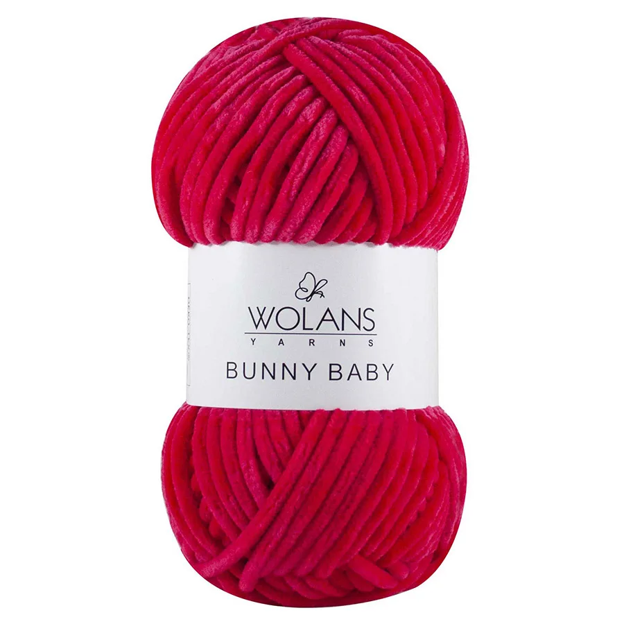 Wolans Bunny Baby-100G. Knitting with 120 Mt 100% Polyester 4.5 Mm Crochet and 6.5 Mm Needle 5 PCS