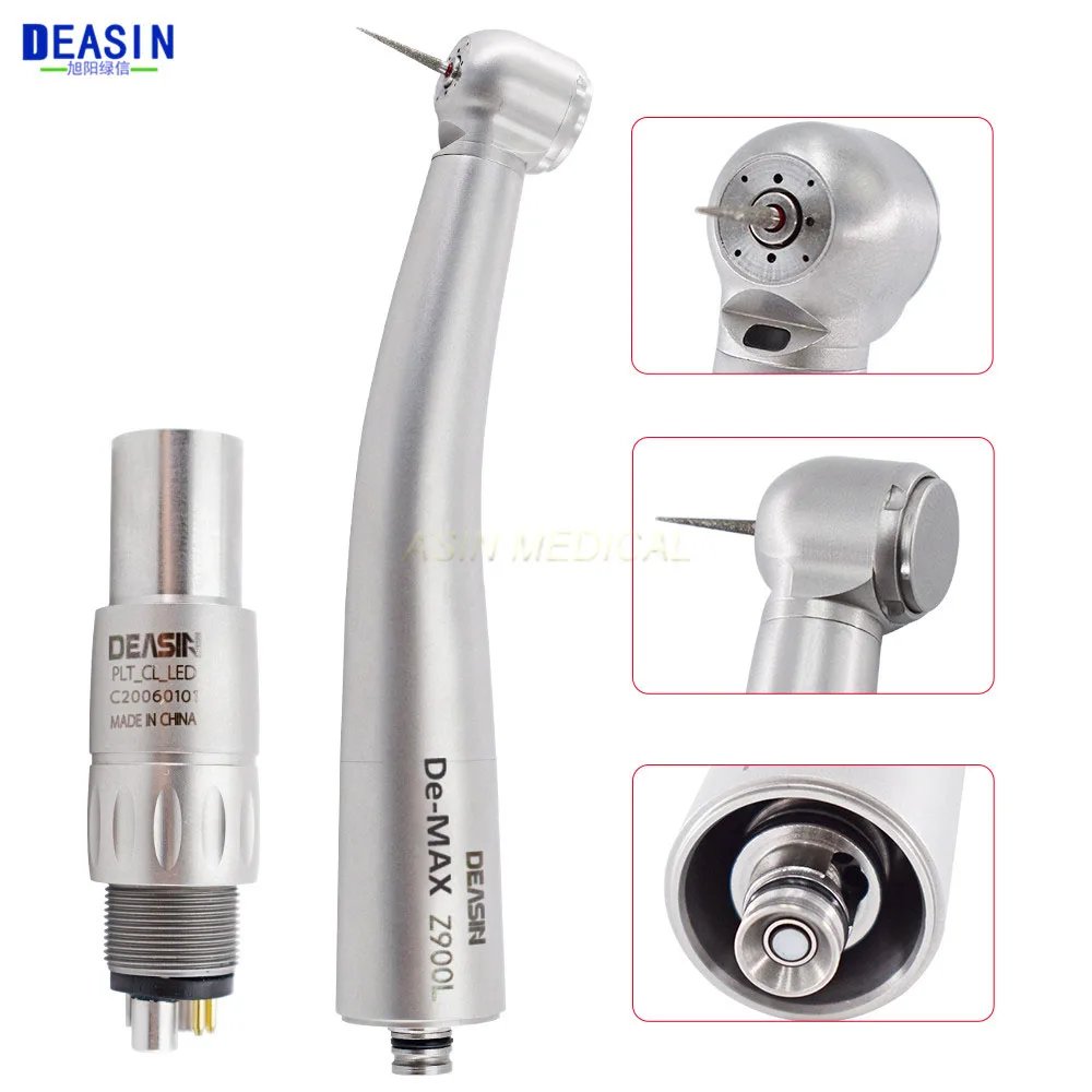 

Z9000L Dental High Speed fiber optic led Handpiece Rotor for NSK Coupler Air Turbine Optical Fiber Standard Head Dentistry Tools