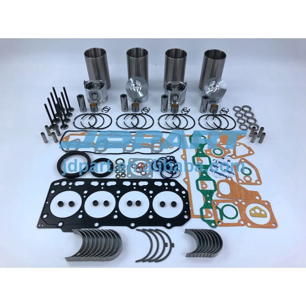 

4D84-3 complete overhaul kit STD with gasket kit engine bearings valve kit For Yanmar Engine