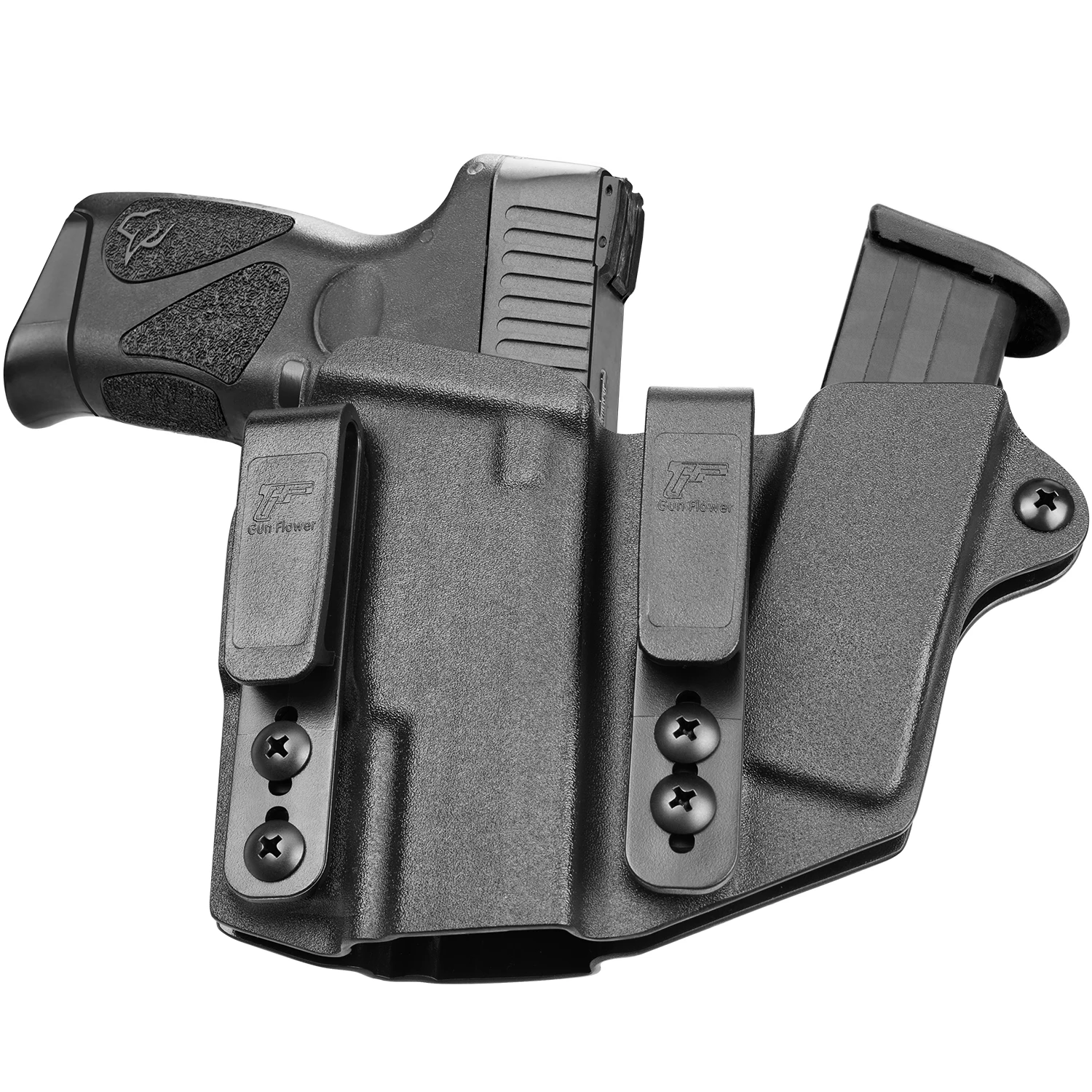 Gun&Flower New Arrival Appendix IWB Gun Holster Sidecar Gun Holsters that Could  Fits Taurus G2C g3C