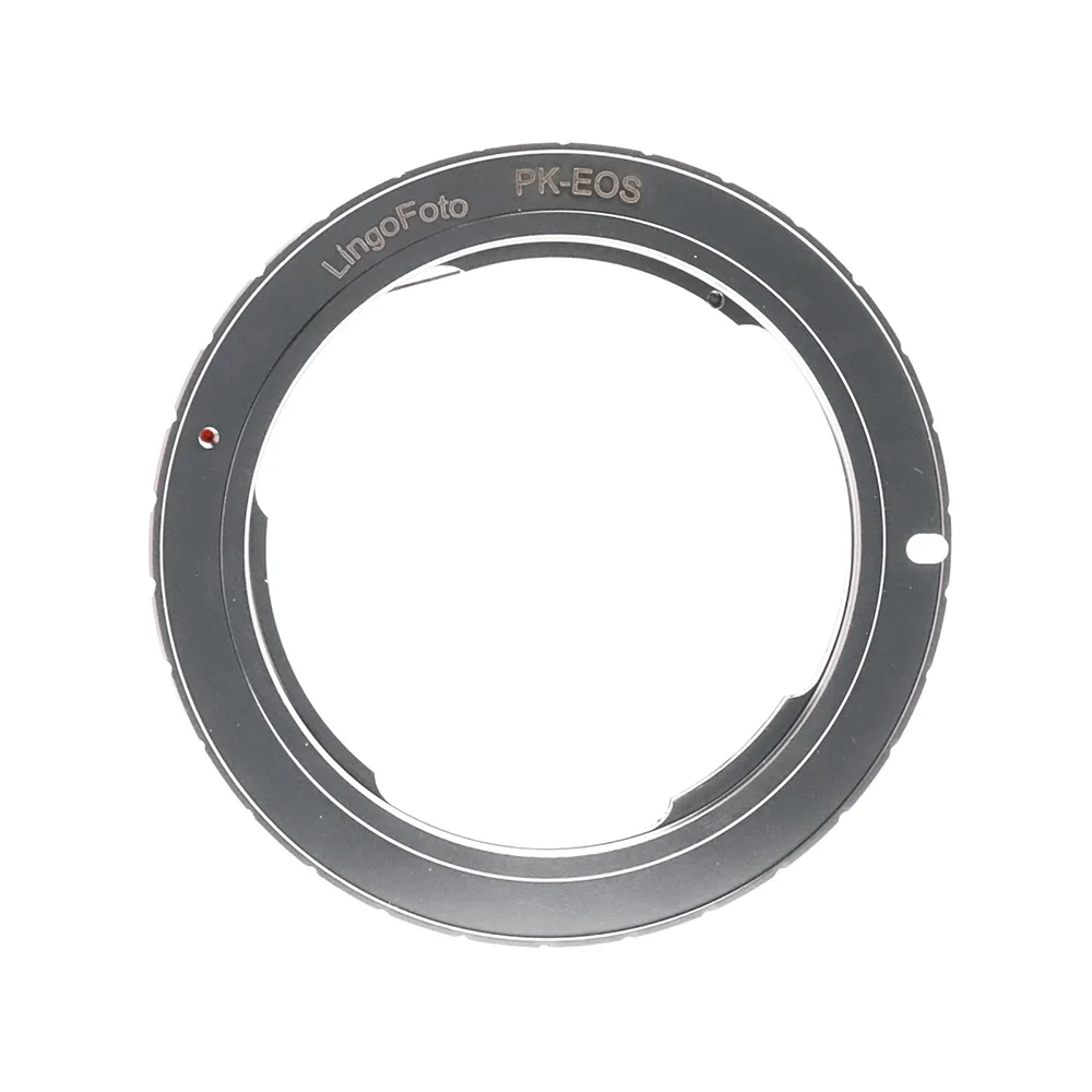 PK-EOS Mount Adapter Ring Aluminium Voor Pentax K Mount Lens Canon Eos Ef Mount Camera 7D 60D 500D 1100D 450D 550D Etc.