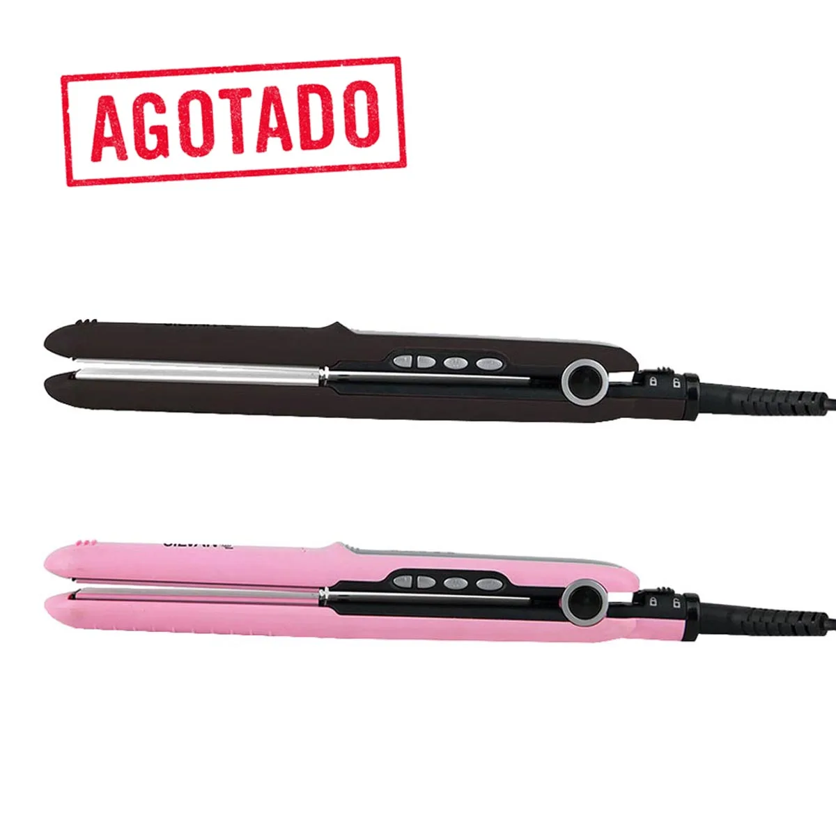 Hair Straightener, ceramica, digital, led light, rapida, portable, resistant, safe, straightened, hair straightener, iron