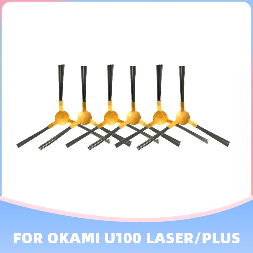 เปลี่ยนประสิทธิภาพสูง HEPA Filter Spin แปรง Mops สำหรับ Okami U100เลเซอร์ Plus เครื่องดูดฝุ่นอุปกรณ์เสริม