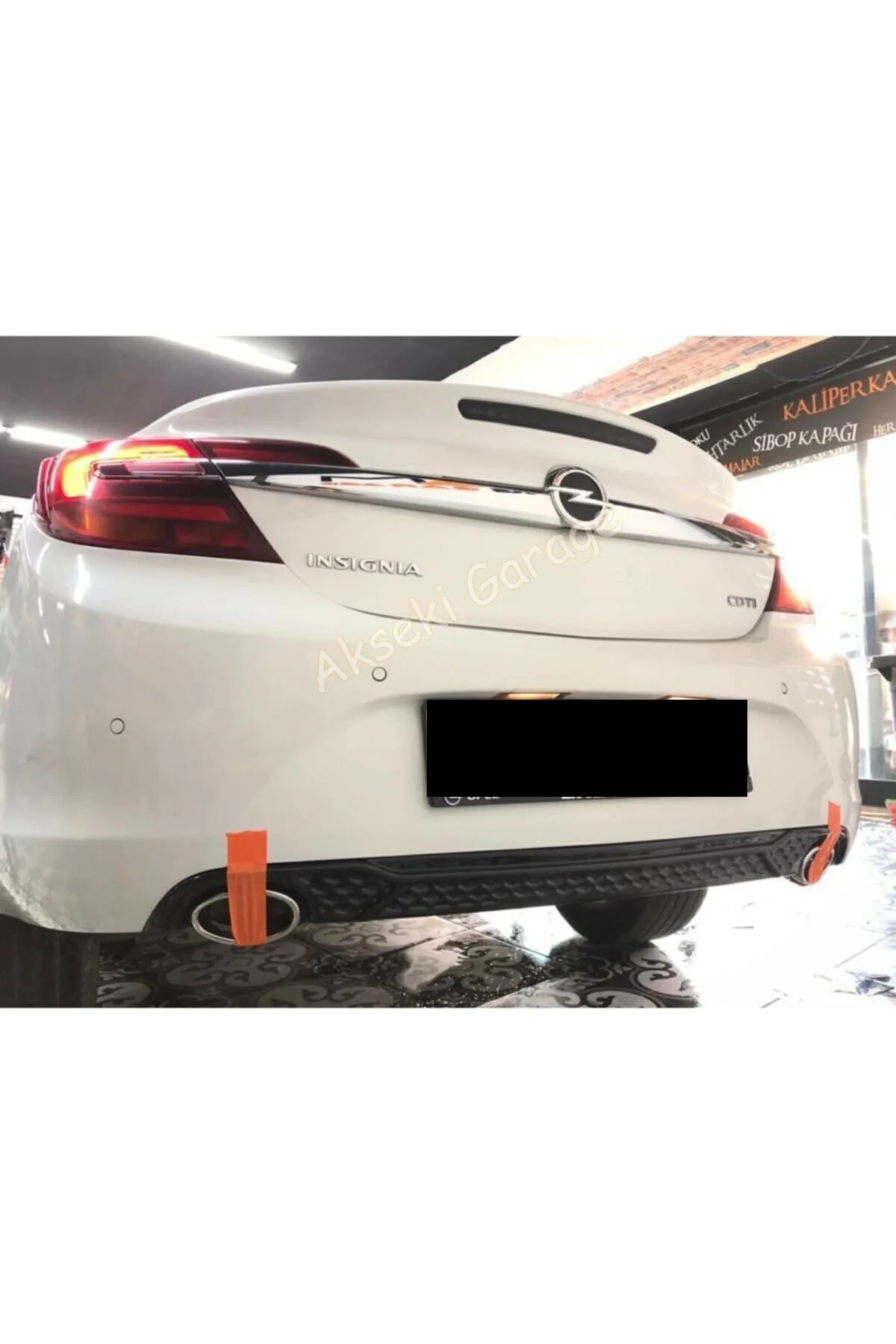 

Diffuser for OPEL insignia 2013-2017 Rear Bumper Extension Attachment Car Auto Exhaust- Auto Styling Mofied Sporty Stylish