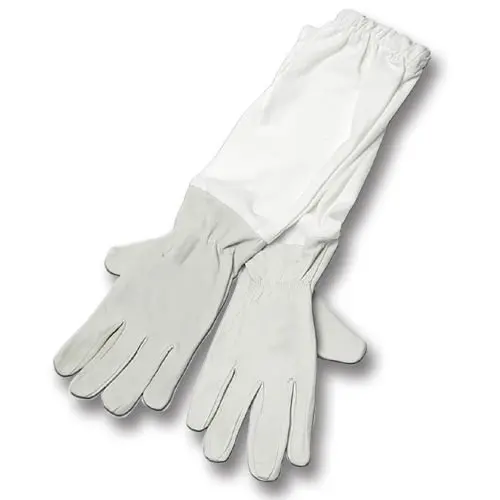 Leather beekeeper glove, beekeeping supplies protective clothing bee dişlemesine protection against