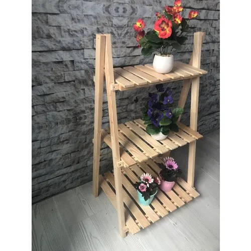 Boss Group Flower Holder 3 Section Shelf and Bookcase