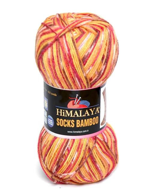 Himalaya Socks Bamboo Skarpety Himalaya przędza bambusowa 100g Knitting Crochet najlepsza jakość turecki wełna bawełna Cashmere Mink Merino DIY