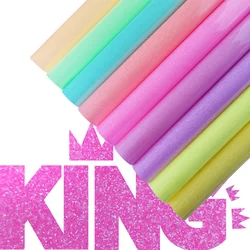 Heat Transfer Vinyl Glow In The Dark Color Changing Luminous Vinyl Glitter Sheets Htv Film Craft For Tshirt DIY 25x20cm