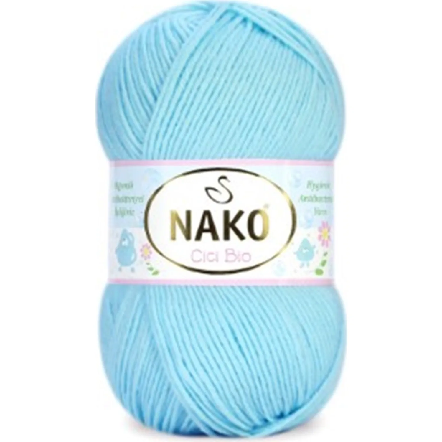 Nako Cici Bio Hand Knitting Yarns Sweaters, Cardigans, Vests, Scarves, Berets, blankets And Many Knits Can Be Bade.265 m. 5 Pcs