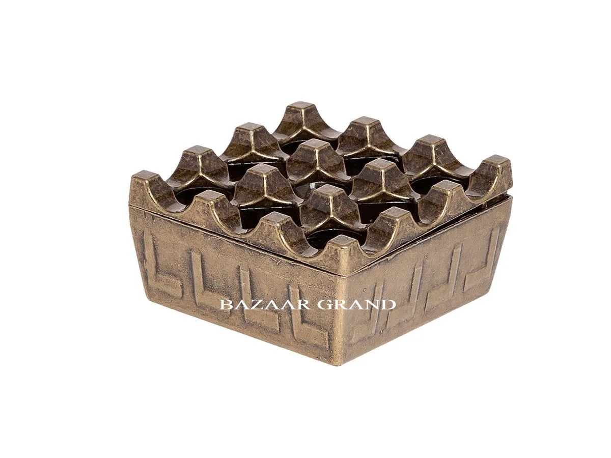 PATTERNED WEDDING GIFTS WITH QUALITY ASHTRAY SQUARE  GREAT PRESENTATIONS WITH YOUR AWESOME DECOR