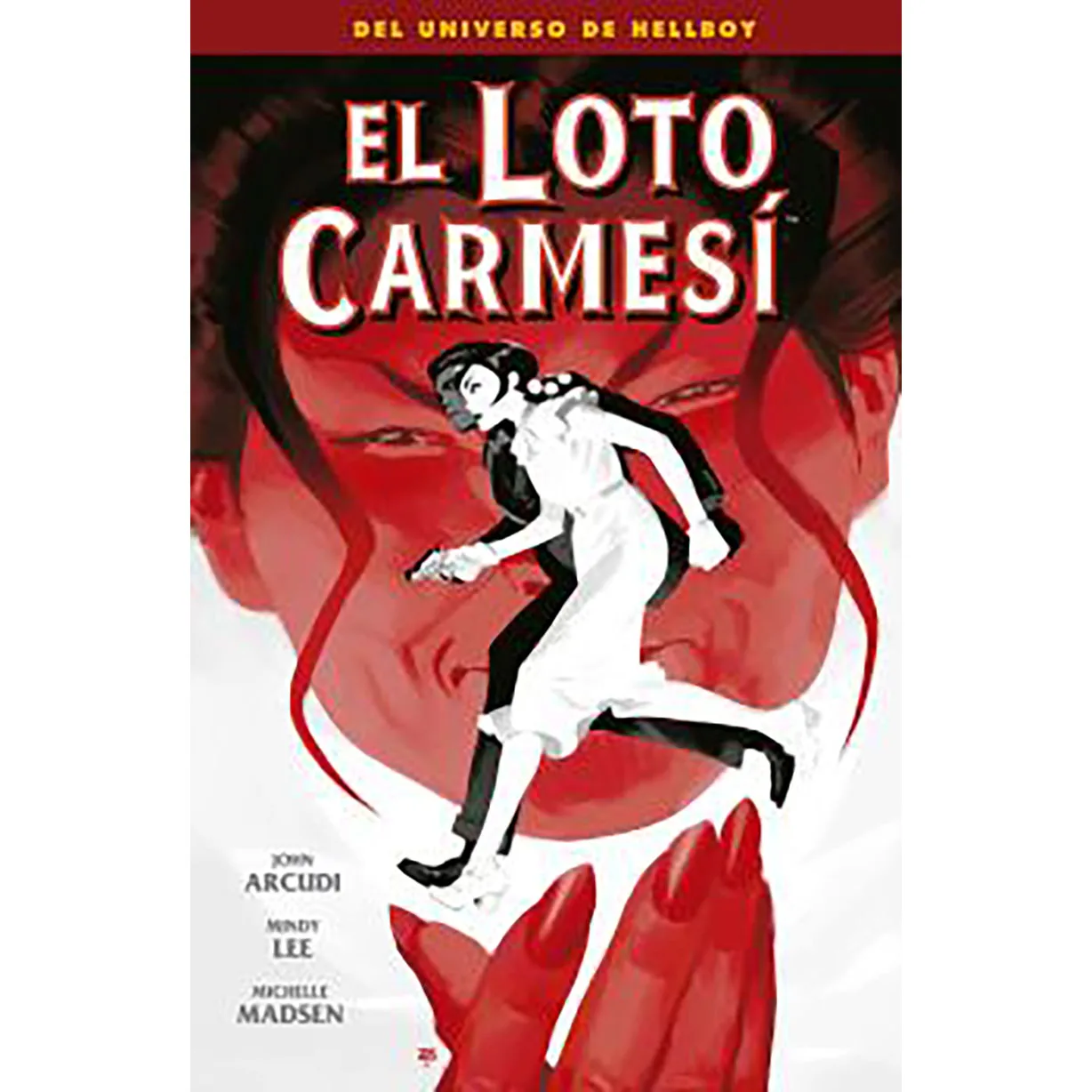 DARK HORSE, American, the CARMESI Lotus, ED. NORMA, year 2021, author JOHN ARCUDI, COMIC BOOK in Spanish, TEBEO, novel GRAFICA