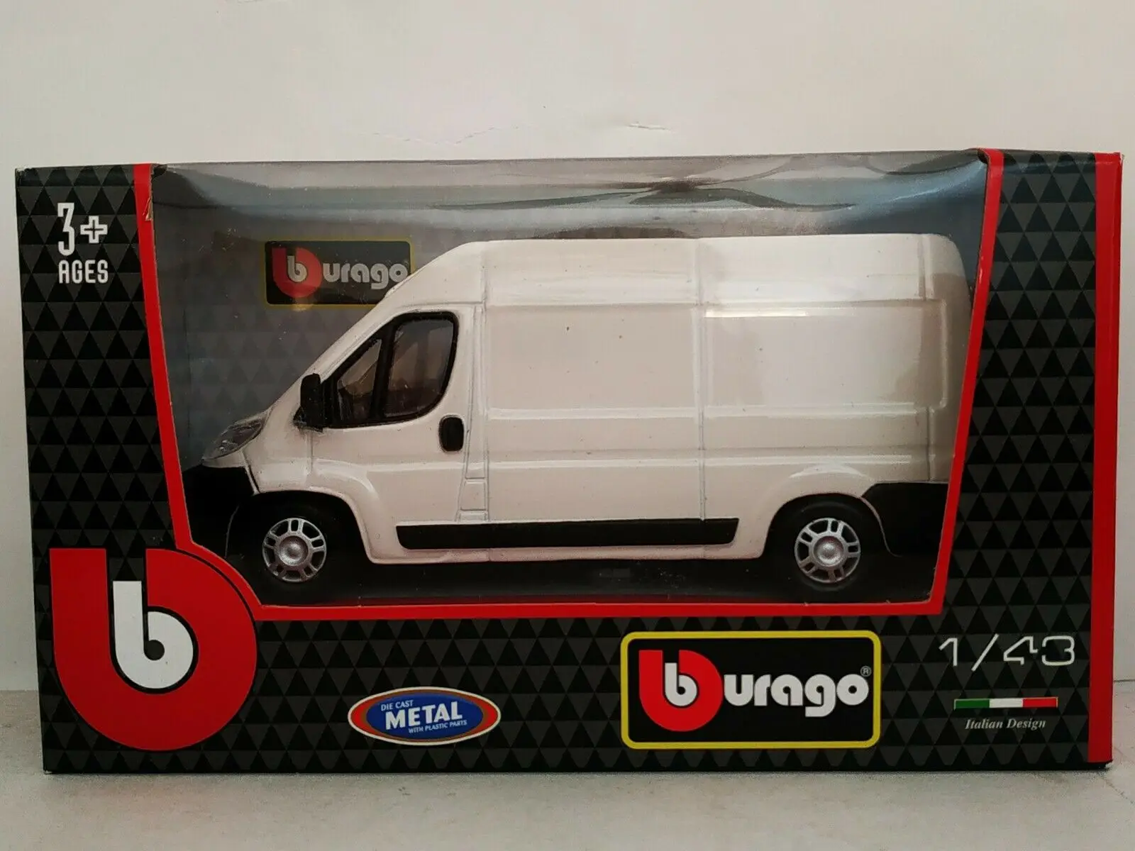 1/43 FIAT DUCATO PANEL VAN FURGON METAL kamyon ölçekli lisans FIAT