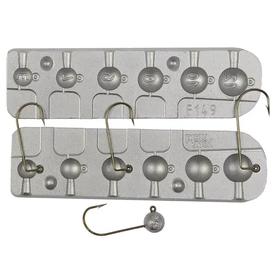 Lead Jig Head mold GR.3 to GR. 12 F 149