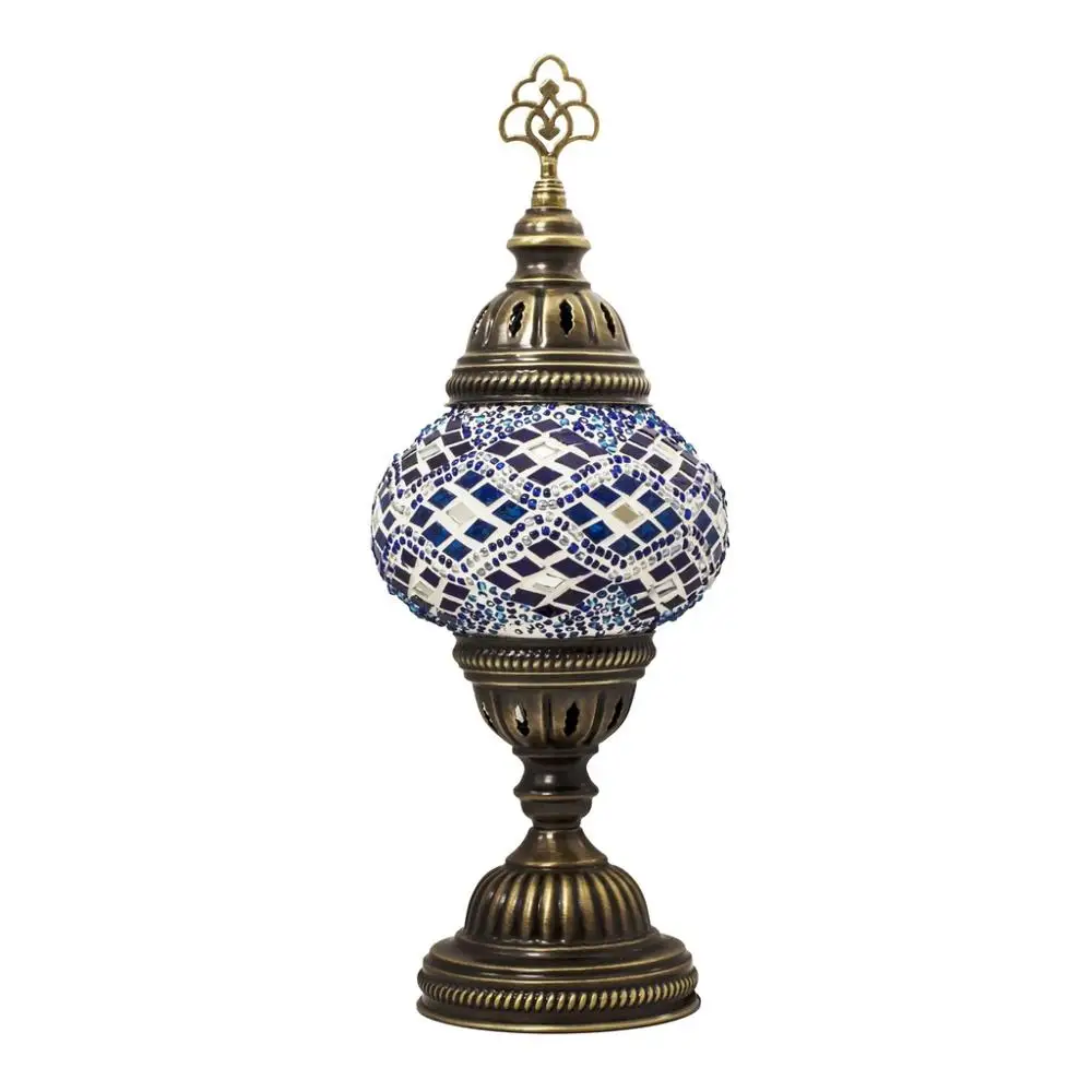 authentic handmade mosaic glass table top lamps Turkish hand made lamp romantic Desk Lamp handcrafted lamp anatolian style lamp