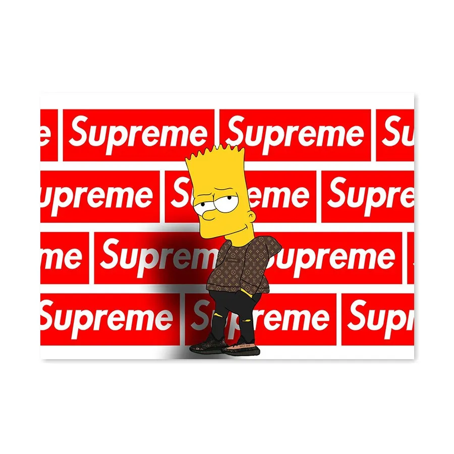 Placa Decorativa Bart Simpson Marca