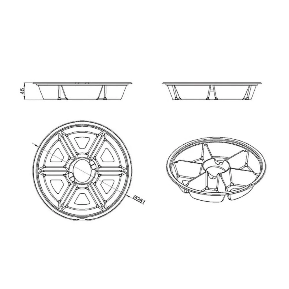 Black Party Container com tampa clara, bandeja de jantar dividida, Lunch Container, prato de alimentos com divisor de alimentos, Microwavable, 50 PCs