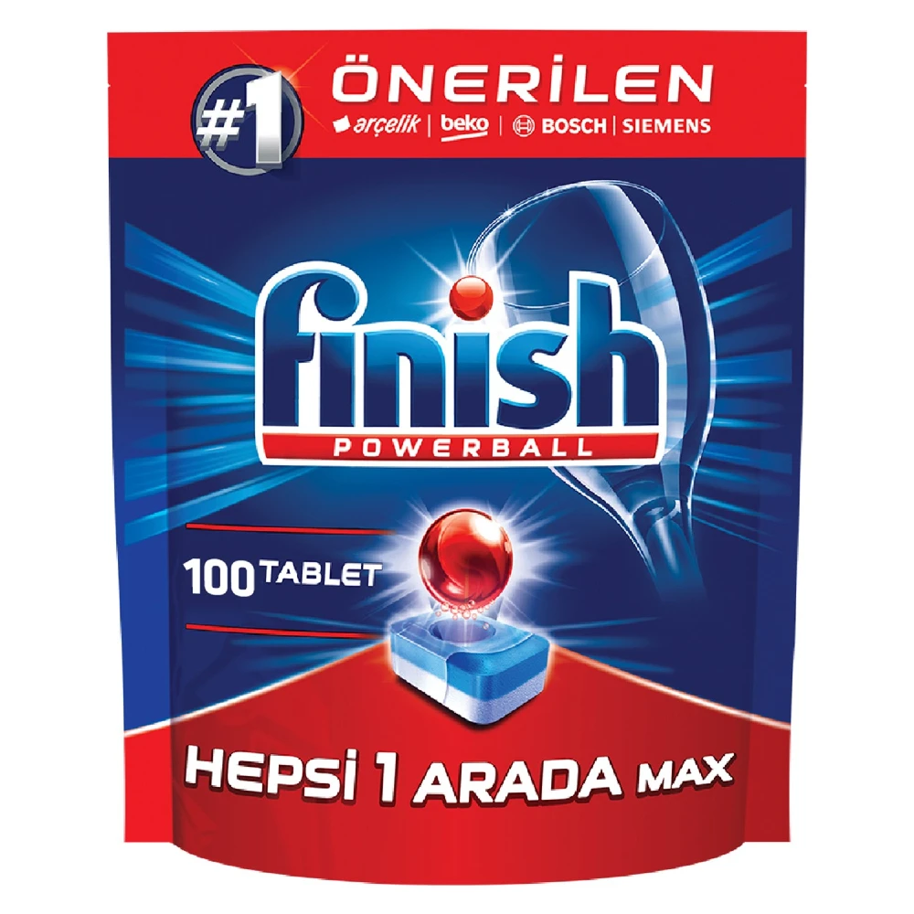 Finish All In One Dishwasher Detergent Tablet 100 Wash Dish Machine Polisher Dish Machine Tuzu