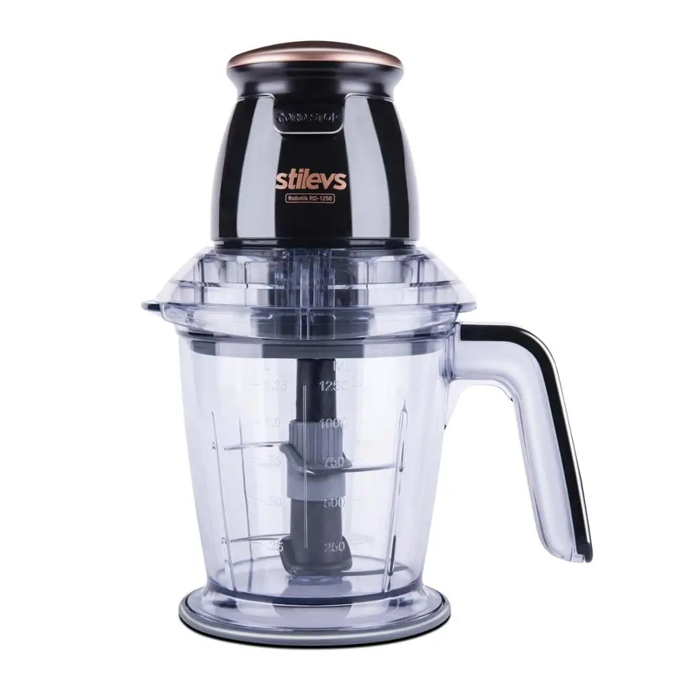 Stilvs – robot Ro-1250 Mega Chopper, noir et cuivre