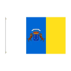 FLAGICTS Canary Islands Flag Spanish Region of Canarias Flags and Banners for Decor