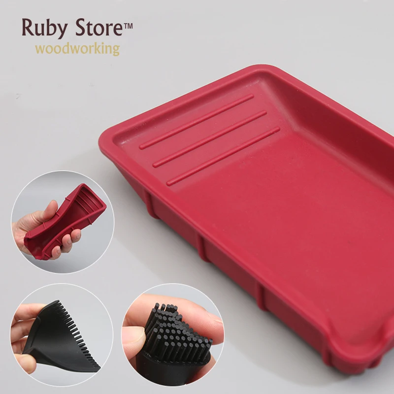 W-new 4pcs Silicone Glue Application Kit for Woodworking