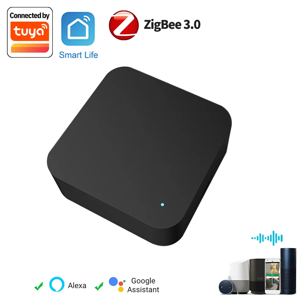 Tuya Zigbee Smart IR Remote Control Uniwersalny pilot na podczerwień do inteligentnego domu do AC TV DVD współpracuje z Alexa Google Home