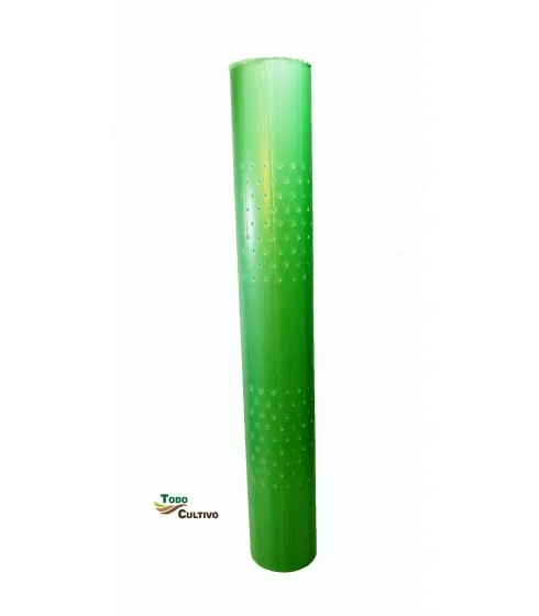 80 cm drilled and beveled tree or plant protective tube. High, ideal protection against attacks by large game animals: roe deer, deer, wild boar or domestic farm animals