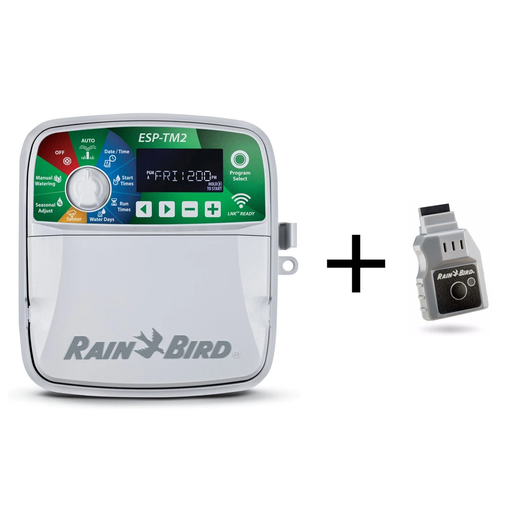 RainBird programmer ESP-TM2 4 stations outdoor + LNK Wifi module