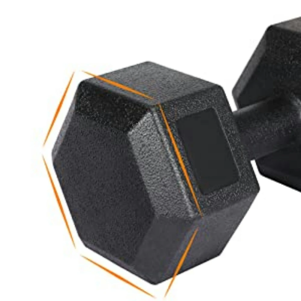 2 pcs/set Hex Dumbbell 2.5-10Kg Vinyl Coating Muscle fitness Free Shipping image 3
