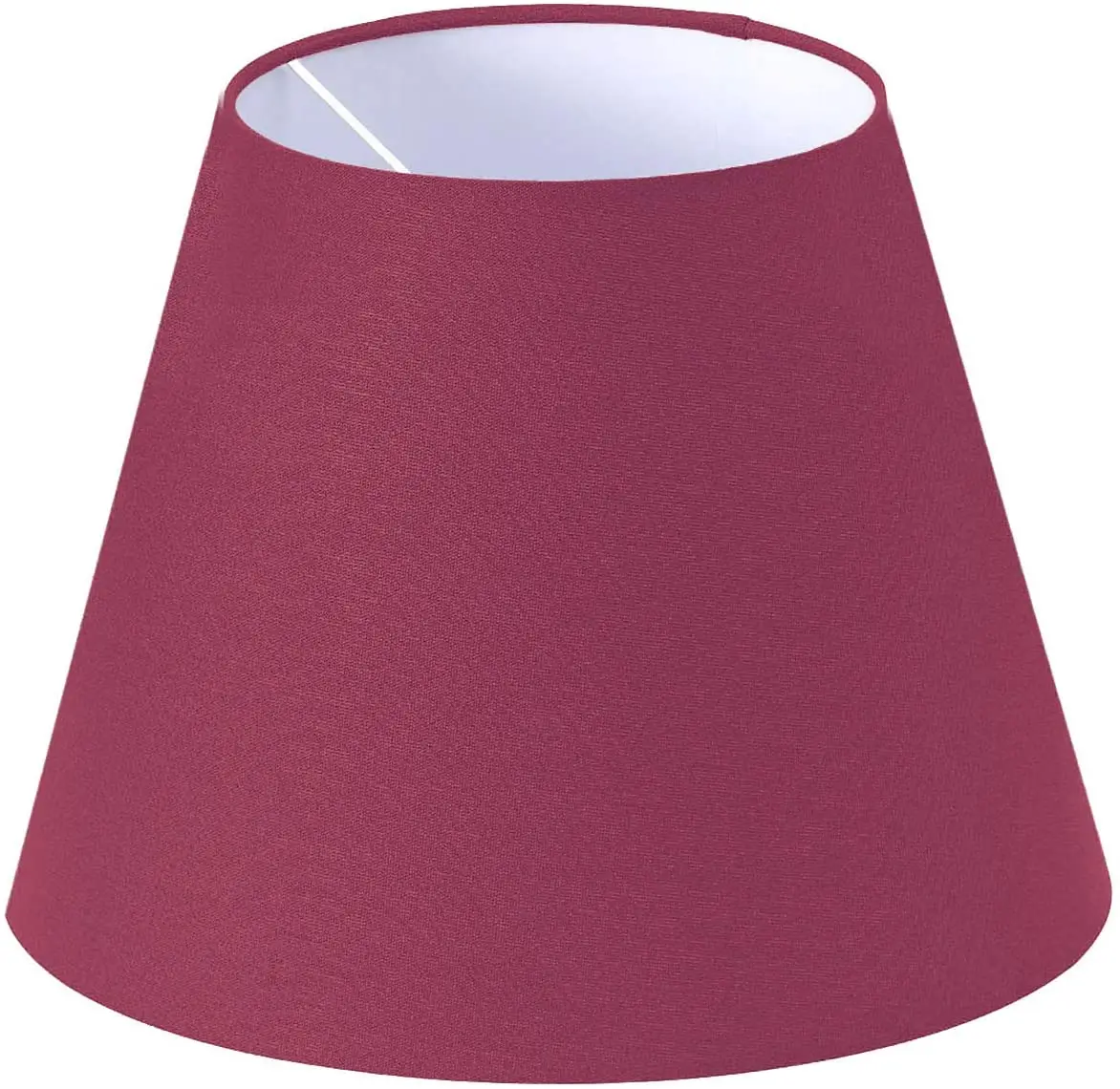 Lampshade Table Lamp Burgundy Cone Lampshade 25x15x20 Cm Decorative High Quality Special Lampshade Fabric and metal Inner Nes