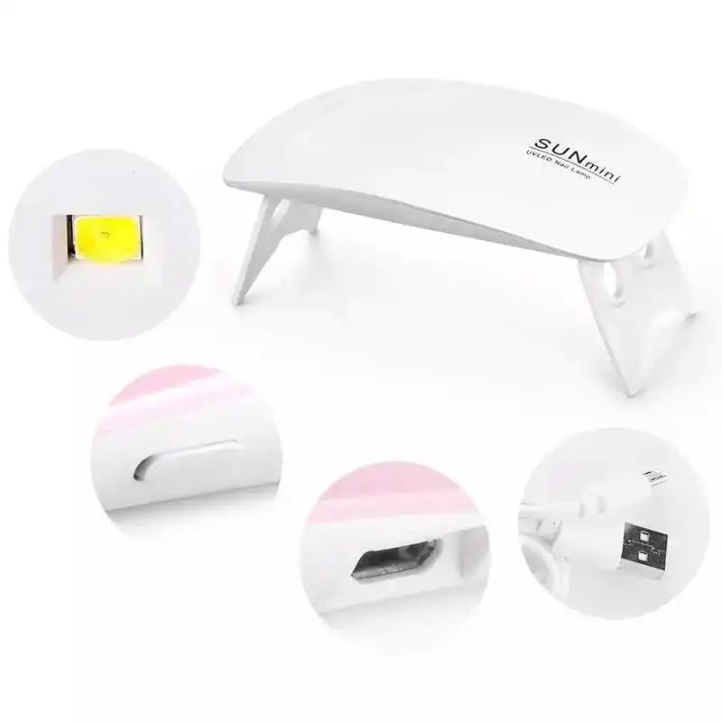كابينة صغيرة من العلامة التجارية دافوشوب Forninho Sun mini Estufa مزودة بمصباح Led بالأشعة فوق البنفسجية معدات طلاء الأظافر